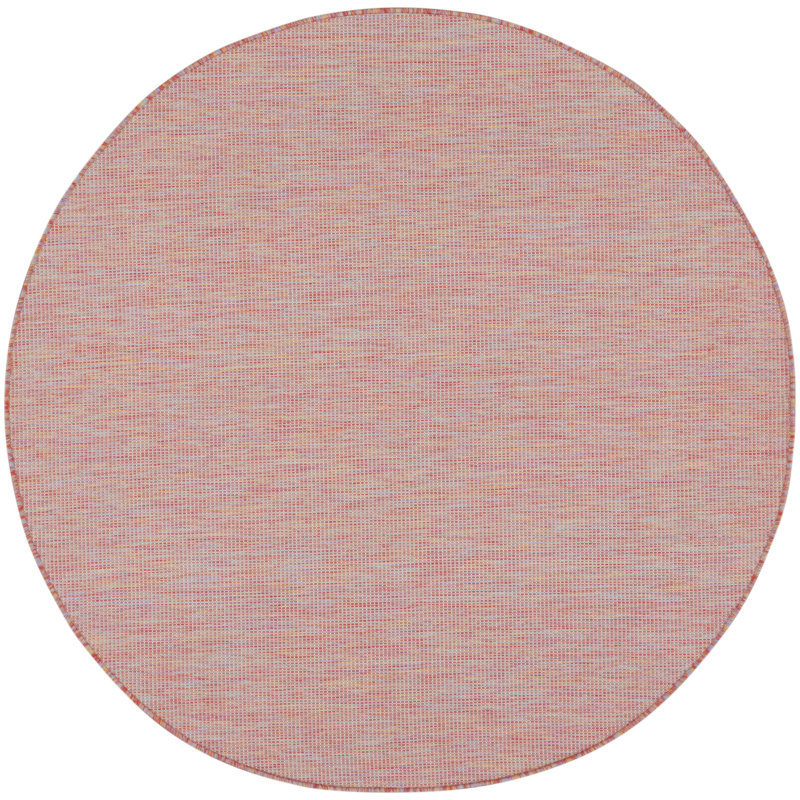 Tapis bleu et rouge 8 pi x 10 pi