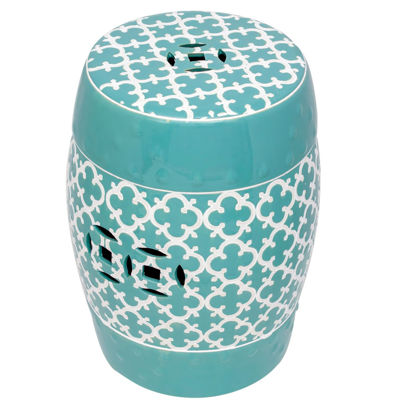 Ceramic Accent Stool