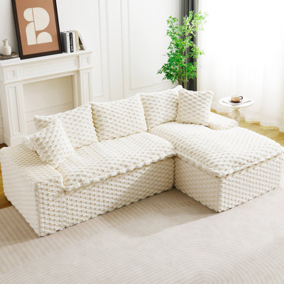 Versatile Convertible Twin - Seat Sofa With Right Chaise Lounge, Reclining For Premium Comfort And Adaptable To Various Living Spaces