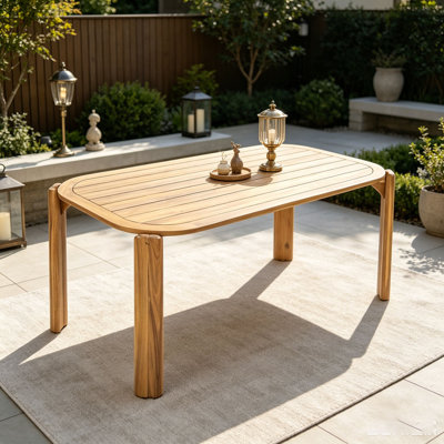 Outdoor Acacia Wood Dining Table