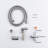 Elongated Hand Held Bidet with Faucet-88336000