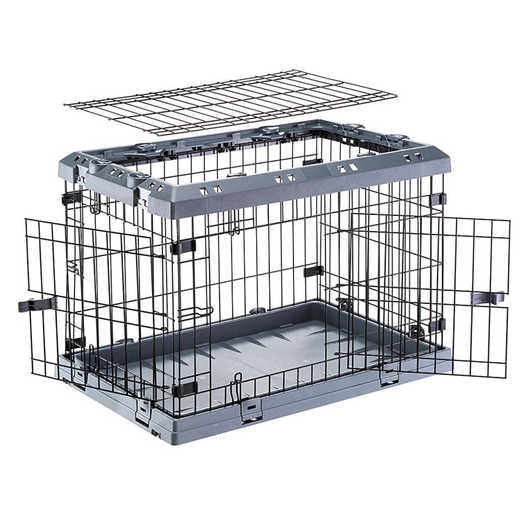 Midwest Homes For Pets Plastic Collapsible Pet Crate | Wayfair