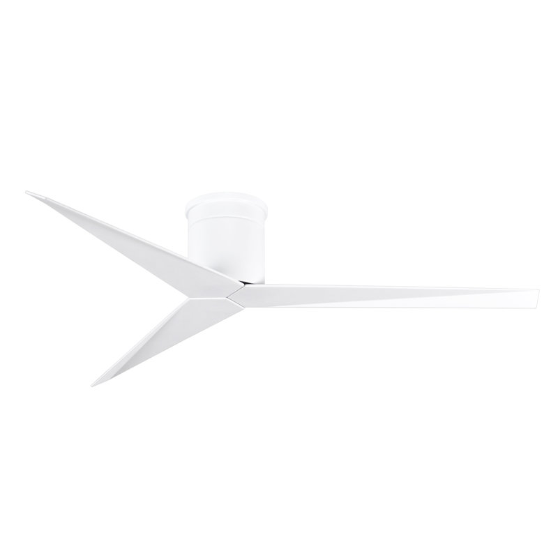 Eliza Ceiling Fan, Gloss White, Gloss White