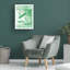 Art sur toile «Wild Apple Portfolio», «Cuba timbre brillant 11»-1968995607