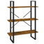 Hollaway 105cm 3 shelf Shelving Unit-1681942888-1681942891