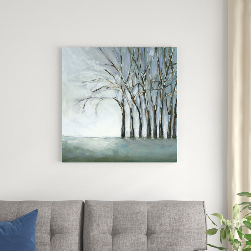 Arbre en hiver, H 30 po x l 30 po x P 1 po