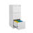 3-Drawer Metal Vertical File Cabinet With Lock For A4, Legal, Letter Size, Space-Efficient And Durable Storage Solution