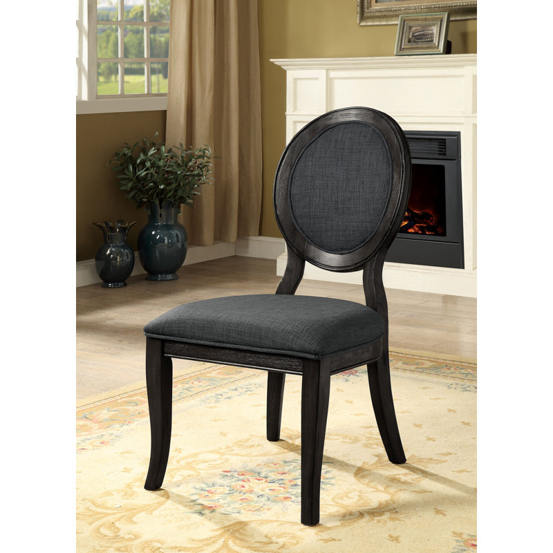 Chaise d'appoint Aphrodite, Gris foncé