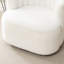 Fauteuil demi-tonneau pivotant rembourré Musaab-1129483436