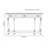 American-style multi-functional console table