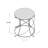 Rex Glass Top End Table-716552197