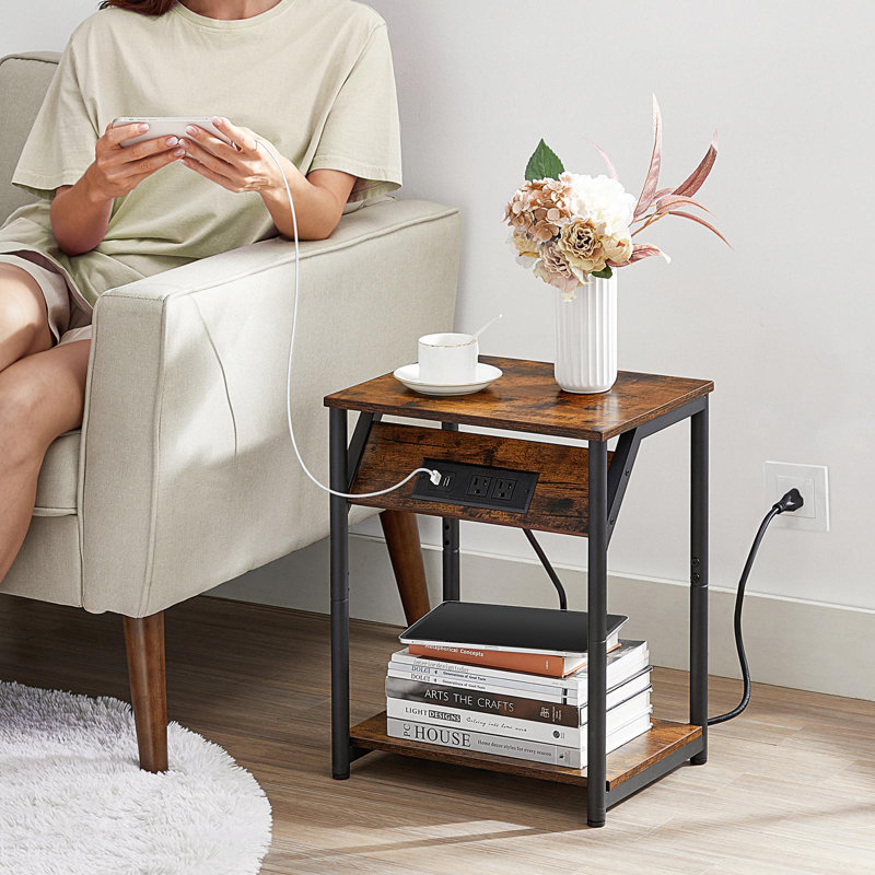 Table de bout avec station de charge