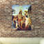 The Baptism Of Christ by Leonardo Da Vinci - Wrapped Canvas Print