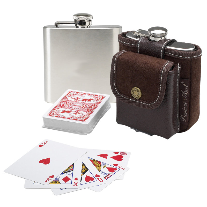 Stainless Steel Flask Set