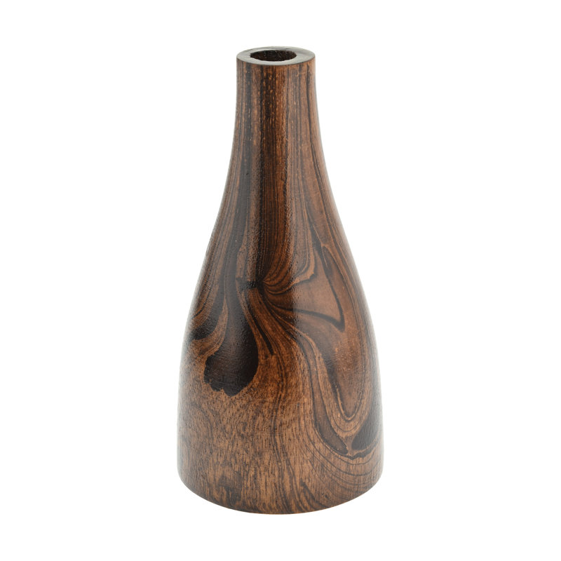 Aleshya Handmade Wood Table Vase