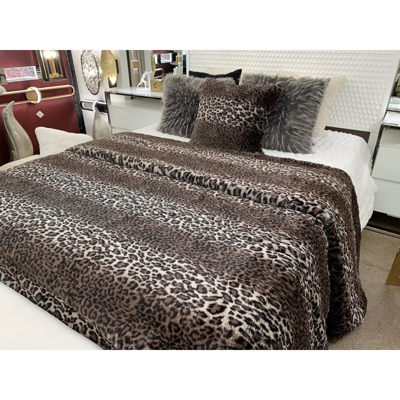Lepo Collection Machine Made Throw Blanket, King