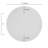 Ankit 42 " Extendable Round with Solid Wood Base Dining Table