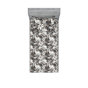 Taupe chaud, gris pâle / floral