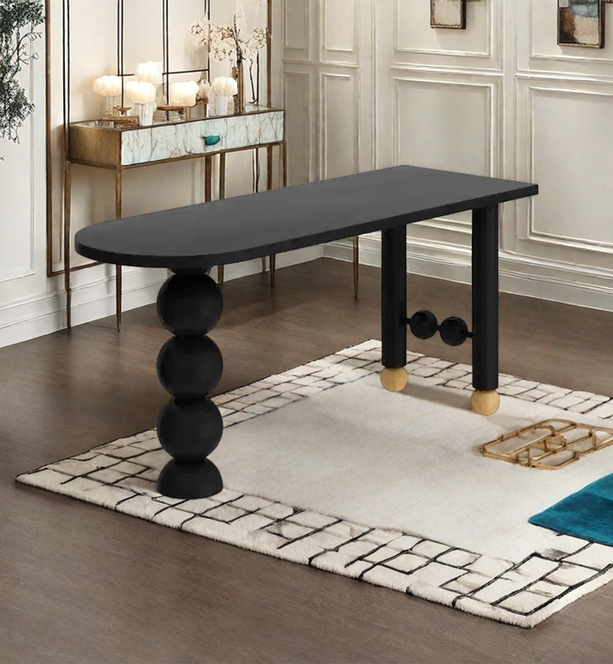 Corrigan Studio Solid Wood Bar Table - Wayfair Canada