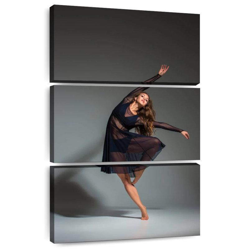 Danse de ballet contemporaine, H 50 po x l 32 po