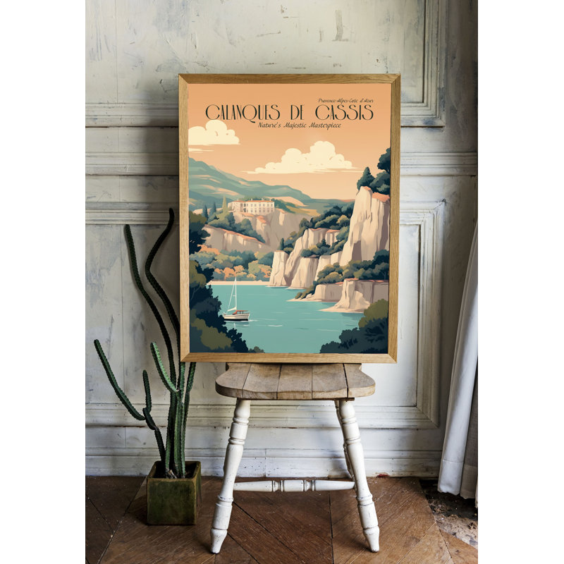 France, Calanques De Cassis 3 - No Frame Print, 30cm H x 21cm W