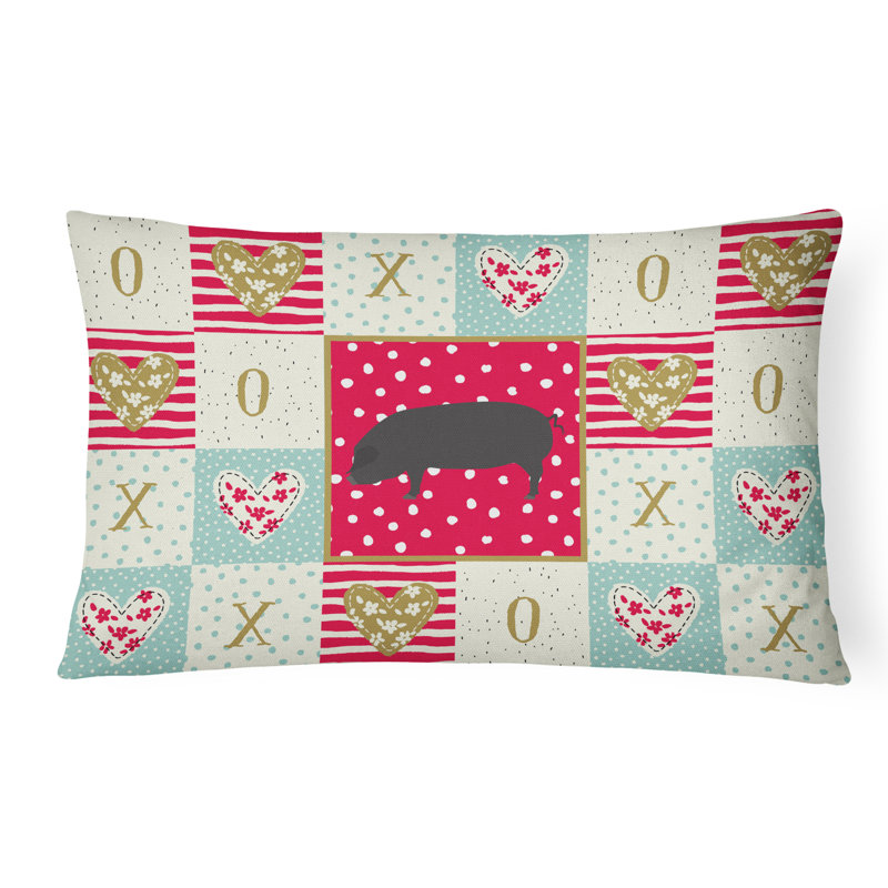  Coussin d'extérieur Devon Pig Love