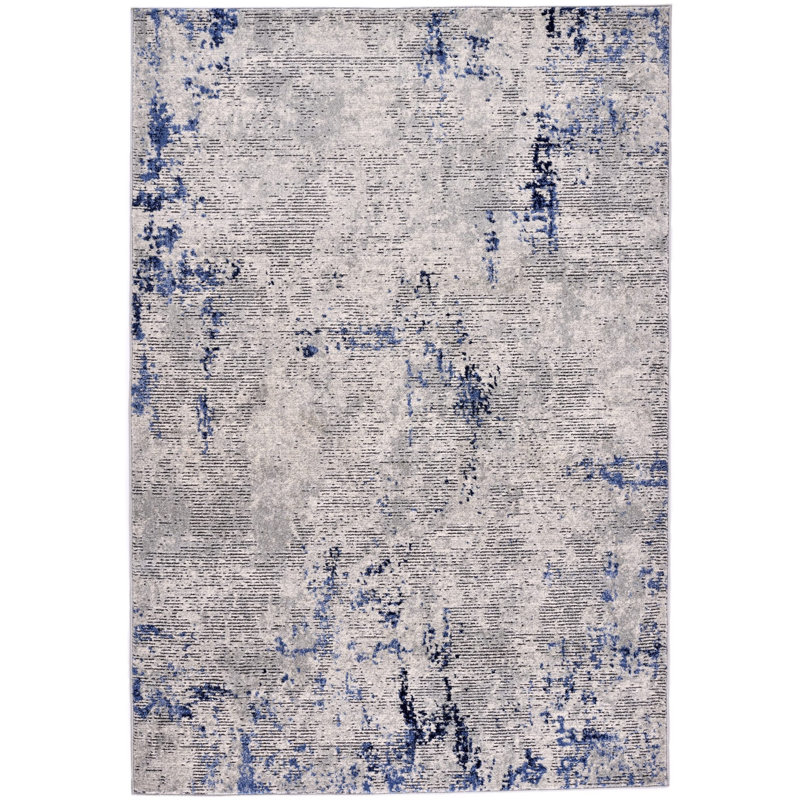 Abstract Indoor Rug, Rectangle 5'3" x 7'7"