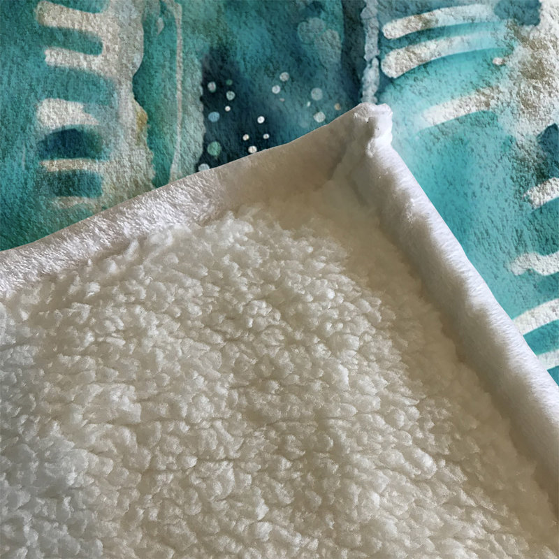 Throw Blanket, 51" W x 60" L