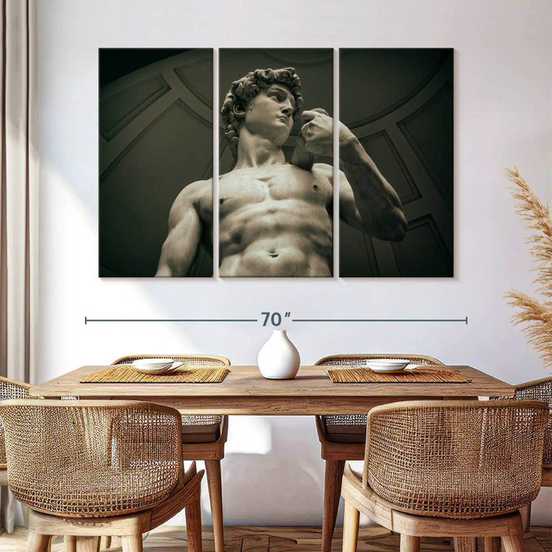 Leisha Michaelangelo, David à Florence I, H 42 po x l 65 po