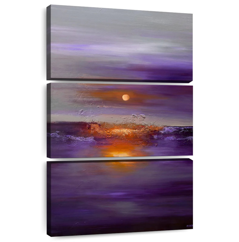 Gillard Elegant Purple Sunset, 32" H x 20" W