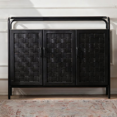Modern Retro Solid Wood Sideboard