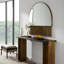 Ozzy Half-circle Iron Mirror