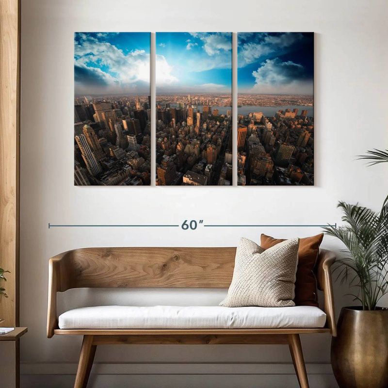 Sireci Manhattan Borough, 32" H x 50" W