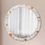 Huldar Glass Flat Wall Mirror