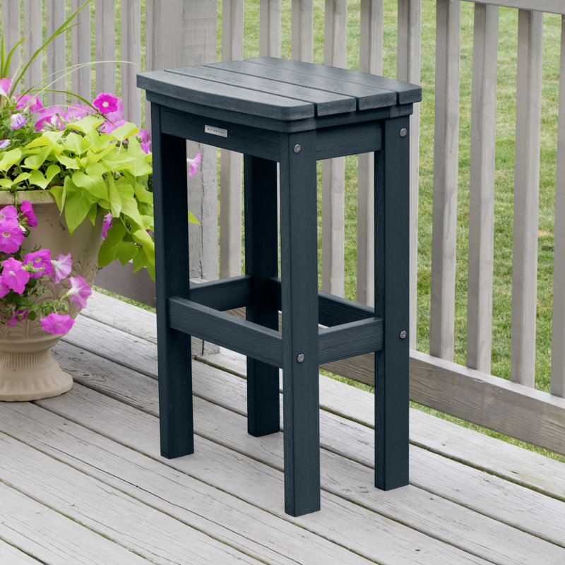Tabouret de bar Arbnora, Bleu fédéral, 29"