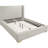 Royce Solid Wood and Upholstered Platform Bed-67046806-67046805