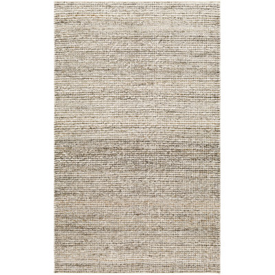 Abstract Area Rug in Tan