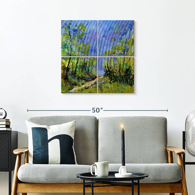 Spring Path, 26" H x 26" W