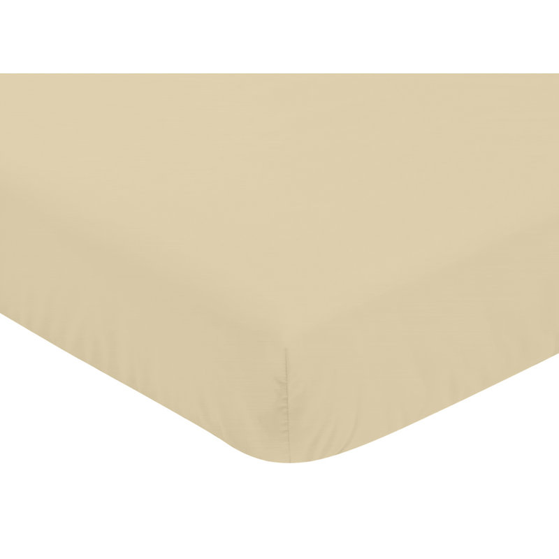 Boho Rainbow Beige and Taupe Microfiber Crib Bedding Set