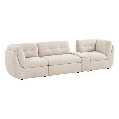 Canapé rembourré modulaire