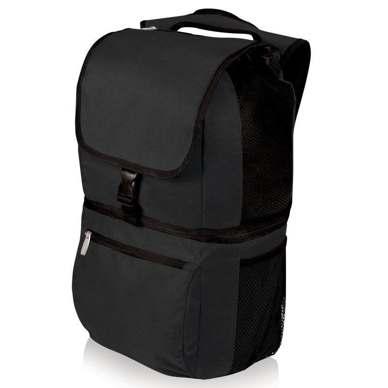 Zuma Backpack Cooler - Soft-Sided Insulated Outdoor Lunch Bag, Black