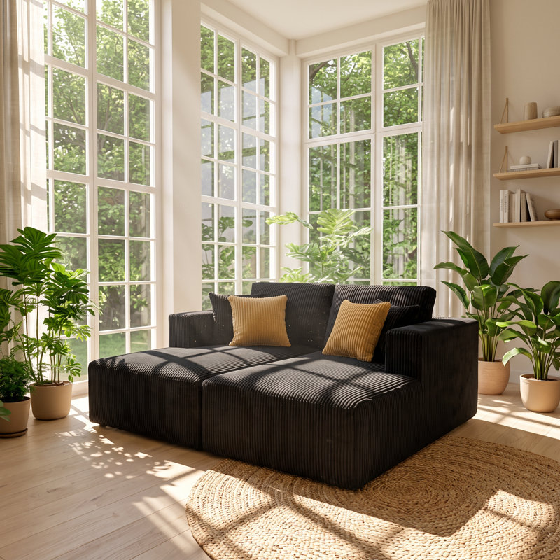 Upholstered 76 " Loveseat