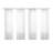 Polyester Sheer Curtain Panel Pair-64165821