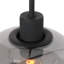 Ellwood 3 - Light Black Crystal Pendant-1699288194