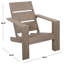 Chaise Adirondack corail Queensland