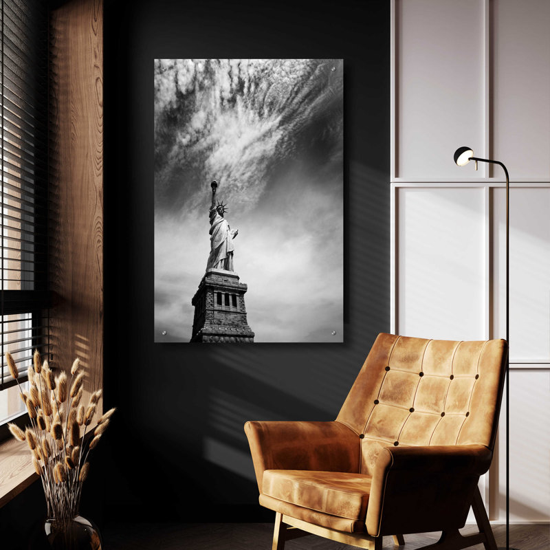 NYC Miss Liberty »par Nina Paponcek, acrylique, H 36 po x l 24 po x P 0,2 po