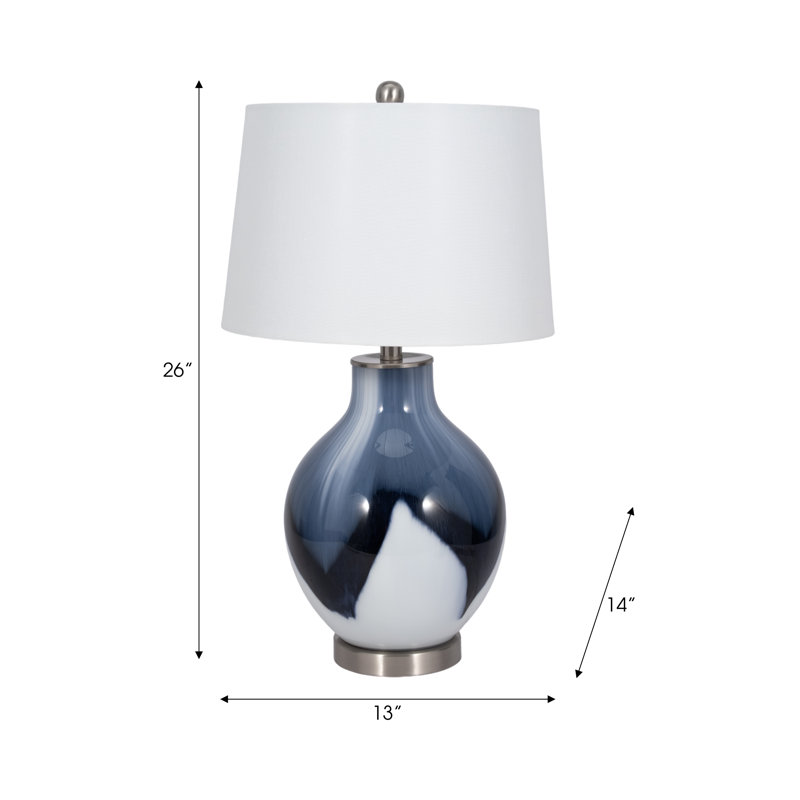 Glass Table Lamp