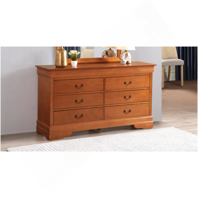 Commode Louis Phillipe G3175-D, beige, Chêne