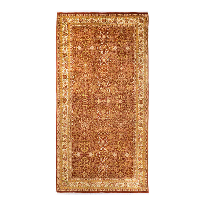 Classic One-of-a-Kind 6' 1" X 12' 2" Hand Knotted Area Rug