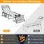 Fauteuil de bronzage face cachée avec trou d'accoudoirs, chaise longue pliante réglable à 5 positions pour bronzer (gris, 2 pièces)-1644947104